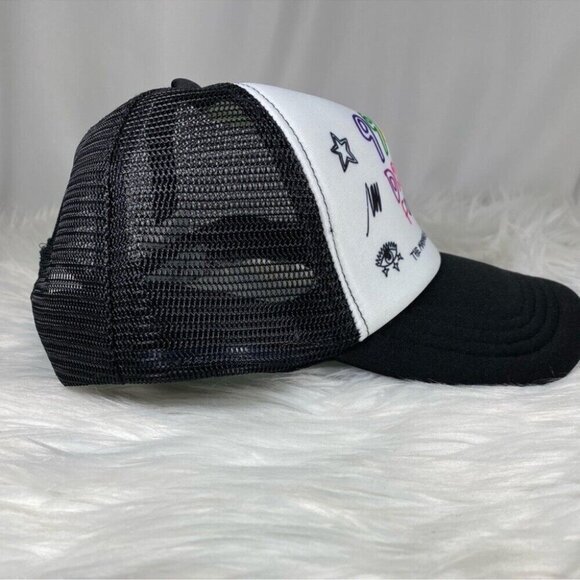 The Mayfair Group I Scream Colour 99 Cent Dreams Forever Trucker Hat Black White - Picture 4 of 10